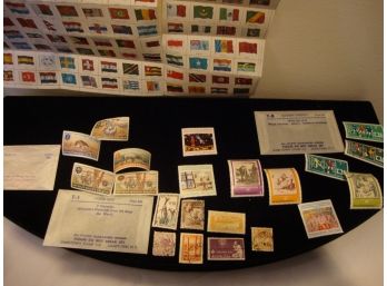 World Wide Stamps And World Flag Seals