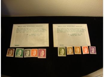 Hitler Head Stamps (10)