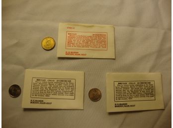 Bhutan 1974 And 1975 Coins