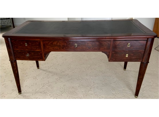 Charles X Mahogany Antique Leather Topped Desk From Doyle Antiques