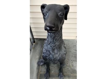 Regal Dog Sculpture
