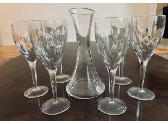 John Rocha For Waterford - Decanter And Oversized Glasses