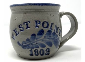 'West Point 1802' Art Pottery Mug