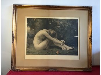 Early Nude Print