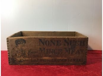 None Such Mince Meat NY Box