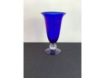 Large Cobalt Blue Vase