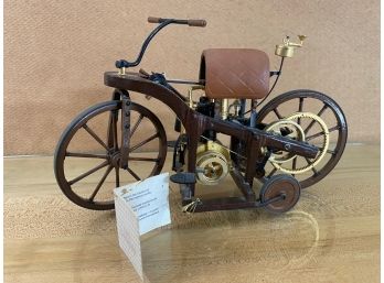 Franklin Mint Precision Model 1885 Daimler Motorcycle