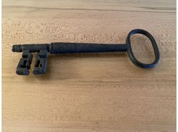 Large Antique Iron Key