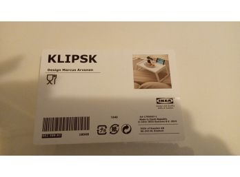 Brand  New IKEA KLIPSK Bed Tray, White