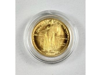 24K ---2016  Standing Liberty US Pure Gold Coin