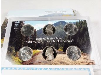 2004 Westward Journey Nickel Series Coin Set(Proof And Unc)