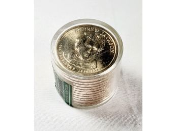Sealed Roll Of 12 ------  Presidential $1 Coins Andrew Jackson