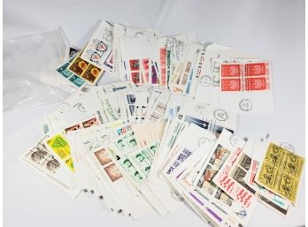 Loads Of Blocks Of U S  Post Marked Stamps