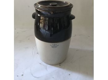 Vintage 8 Gallon Molases Ceramic Jar