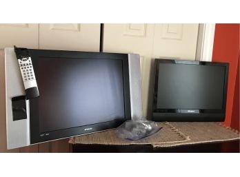 Pair Of POLORID TELEVISIONS