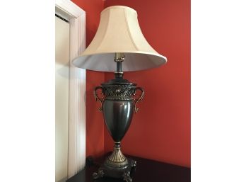 Trophy Style Heavy Lamp (1 Of 2 Listed Separately In This Auction)