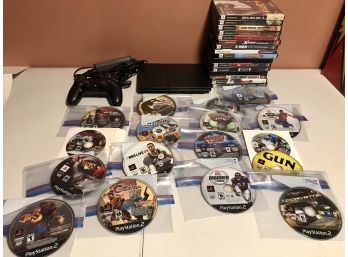 PLAYSTATION 2 Console And Games (lot 1)