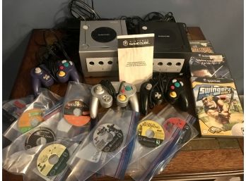 Pair Of NINENDO GAME CUBE SYSTEMS With Games