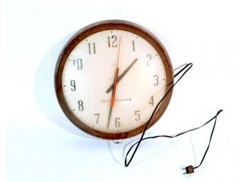 Vintage - Metal - Seth Thomas Wall Clock