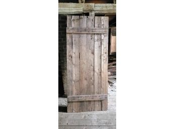 Vintage Wooden Barn Door