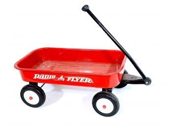 Vintage Radio Flyer Toy (small) Pull Along Wagon