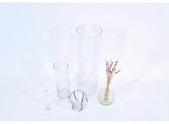 Assortment Of Glass Vases