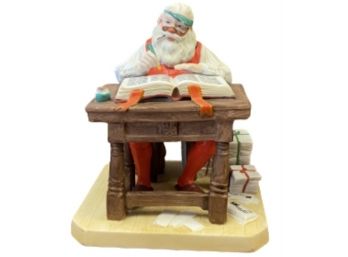 Norman Rockwell Santa Claus