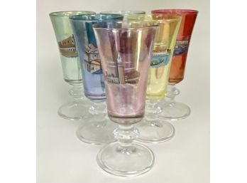 Colored Liquor Glasses
