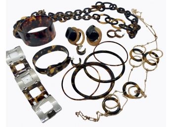 Vintage Tortoise Jewelry Collection