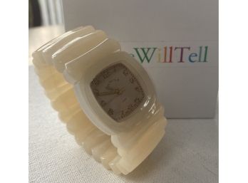 New In Box - Retro Bakelite Style Watch By 'Time Will Tell' -Style D