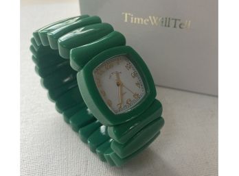 New In Box - Retro Bakelite Style Watch By 'Time Will Tell' -Style G