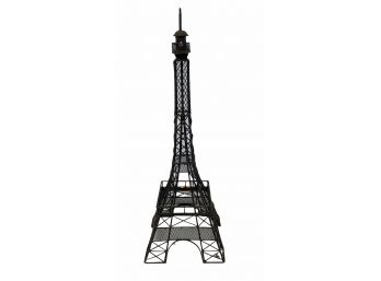 Vintage 34' Metal Eiffel Tower Elaborate Sculpture