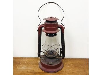 Vintage Red Dietz Lantern