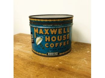 Vintage Maxwell House Tin