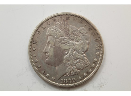 1879 Silver Morgan Dollar Dh