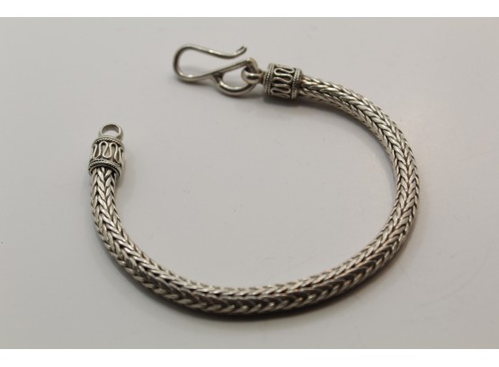Sterling Silver Rope Bracelet  Sc