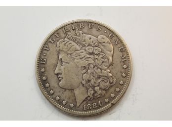 1884 Silver Morgan Dollar Dh