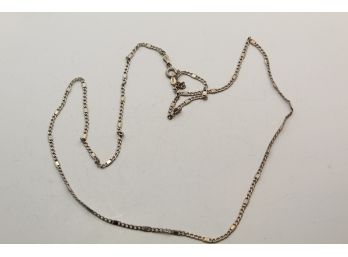 Sterling Silver Necklace Dh