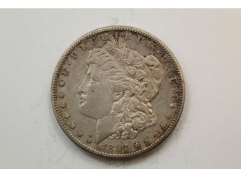 1884 S Silver Morgan Dollar Dh