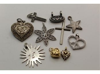 Sterling Silver Charms And Pendants
