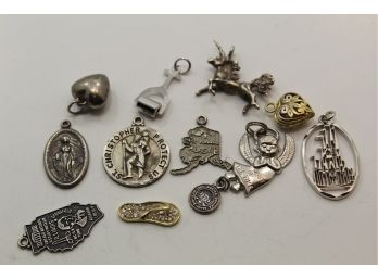 Sterling Silver Charm Lot