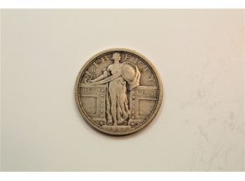1917 Standing Liberty Silver Quarter Nice Detail Dh