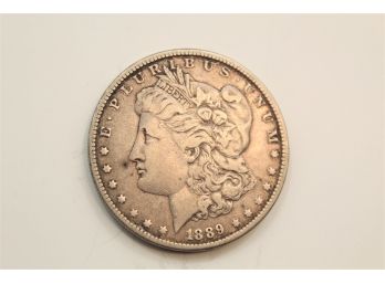 1889 Silver Morgan Dollar Dh