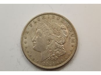 1921  Silver Morgan Dollar Dh