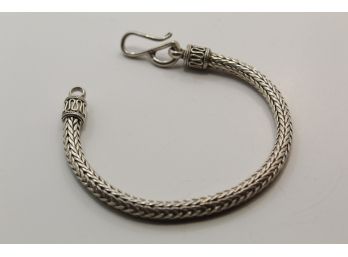 Sterling Silver Rope Bracelet  Sc