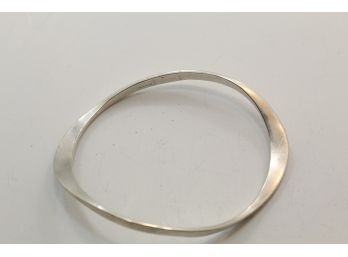 Sterling Silver Mid Century Modern Style Bracelet Dh