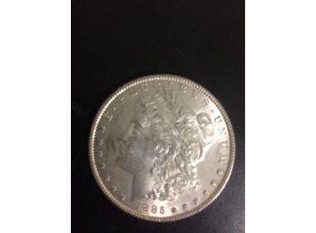 1885 Morgan Silver Dollar Very Good Condition