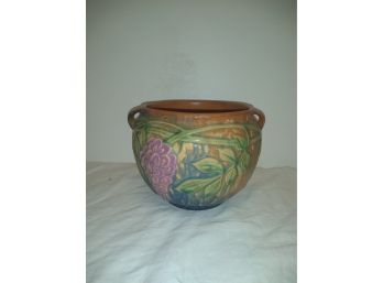 Roseville Pottery Wisteria Small Handled Pot