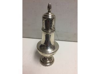 Antique Sterling Silver Sugar Shaker  3.3 Troy Ounces 6 Inches Talk