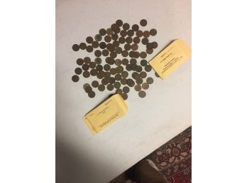 100 Indian Head Pennies 1900 And Above